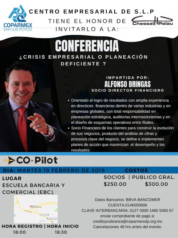 Conferencia en San Luis Potosí